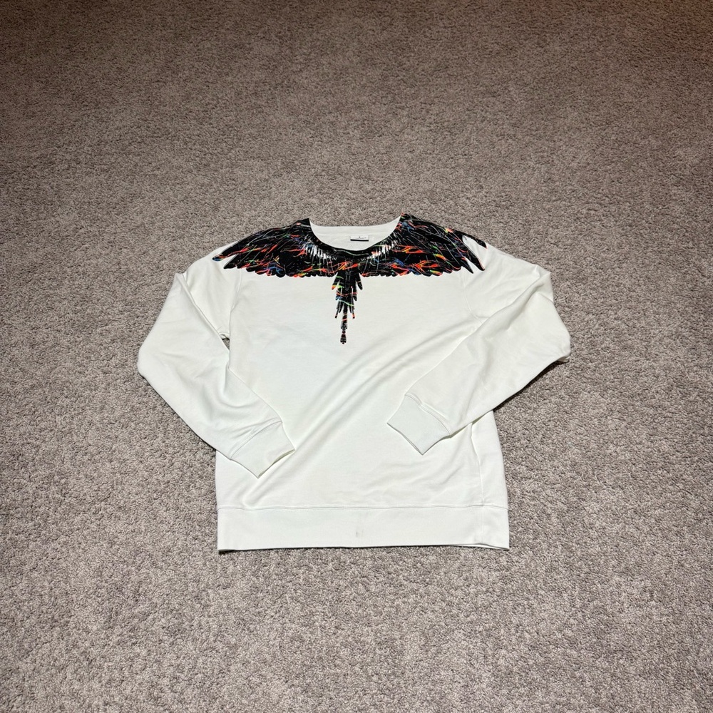 Marcelo Burlon County of Milan Wings Icon Crewneck Sweatshirt